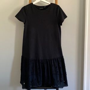 Anthropologie Maeve Black mini Dress
